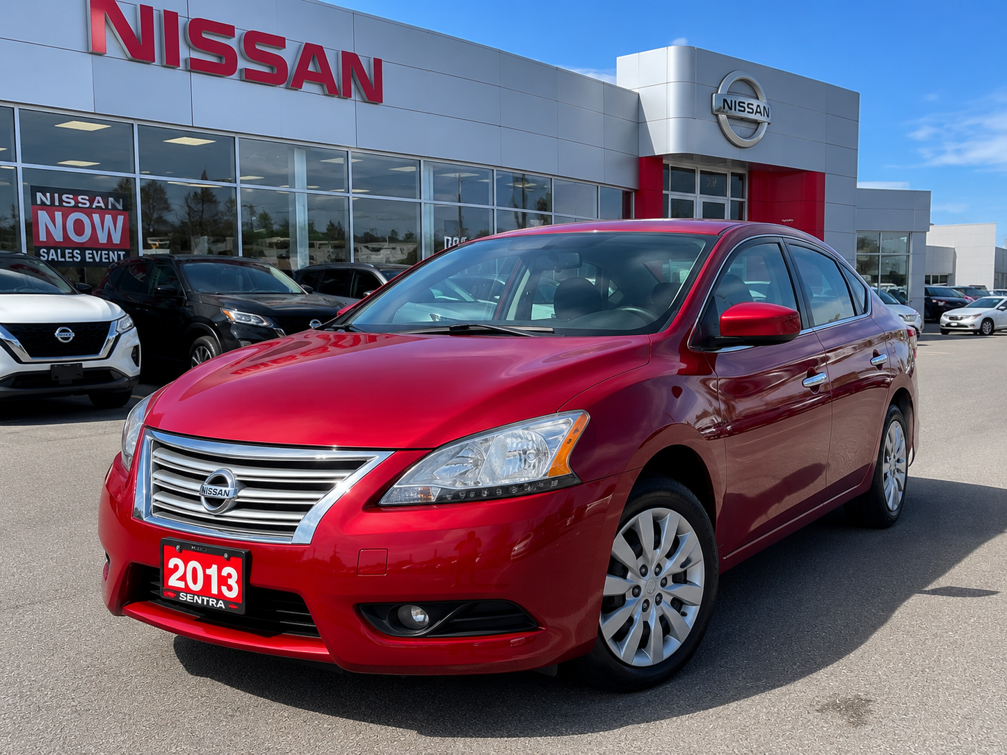 2013 Nissan Sentra — Red