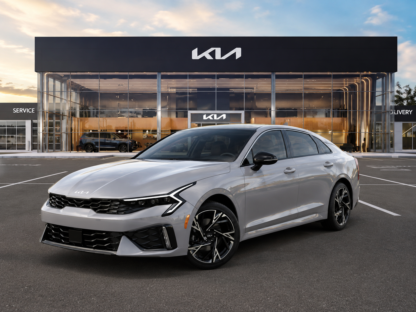 2026 Kia K5 — Gray