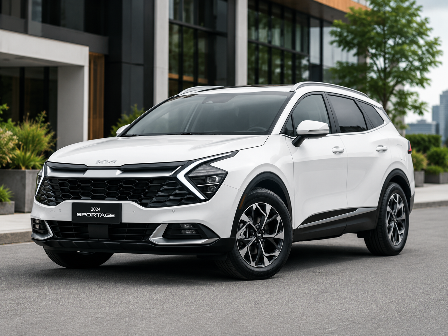 2024 Kia Sportage — White