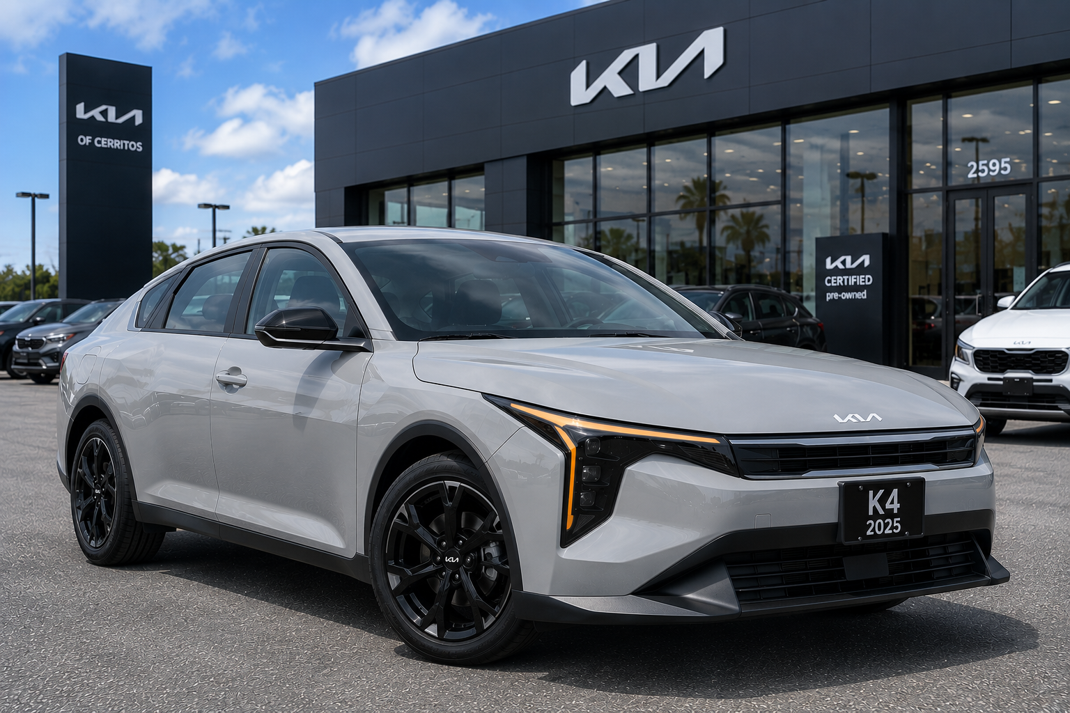 2025 Kia K4 — Gray